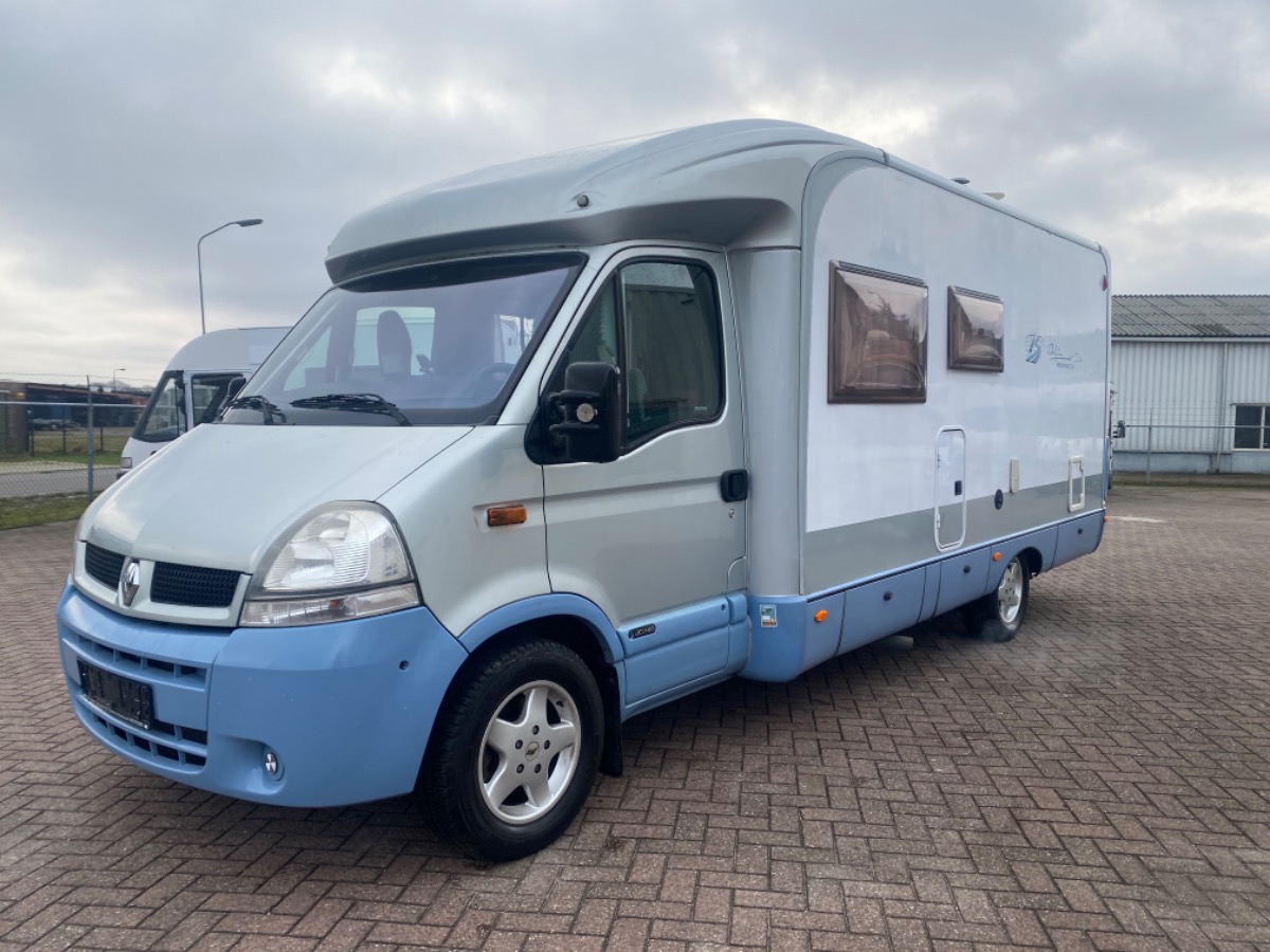 Burstner Delfin performance 625 top indeling De Camper Discounter